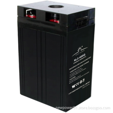 2V 400ah China Manufaturer AGM Gel Battery (NL2-400G)